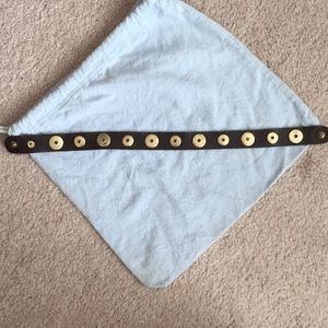 Leather wrap bracelet